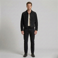 Men's Faux-Suede Overshirt Jacket