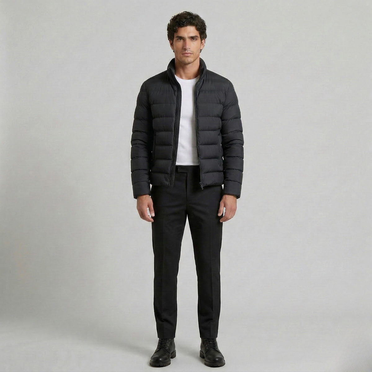 Men's Lightweight Quilted Puffer