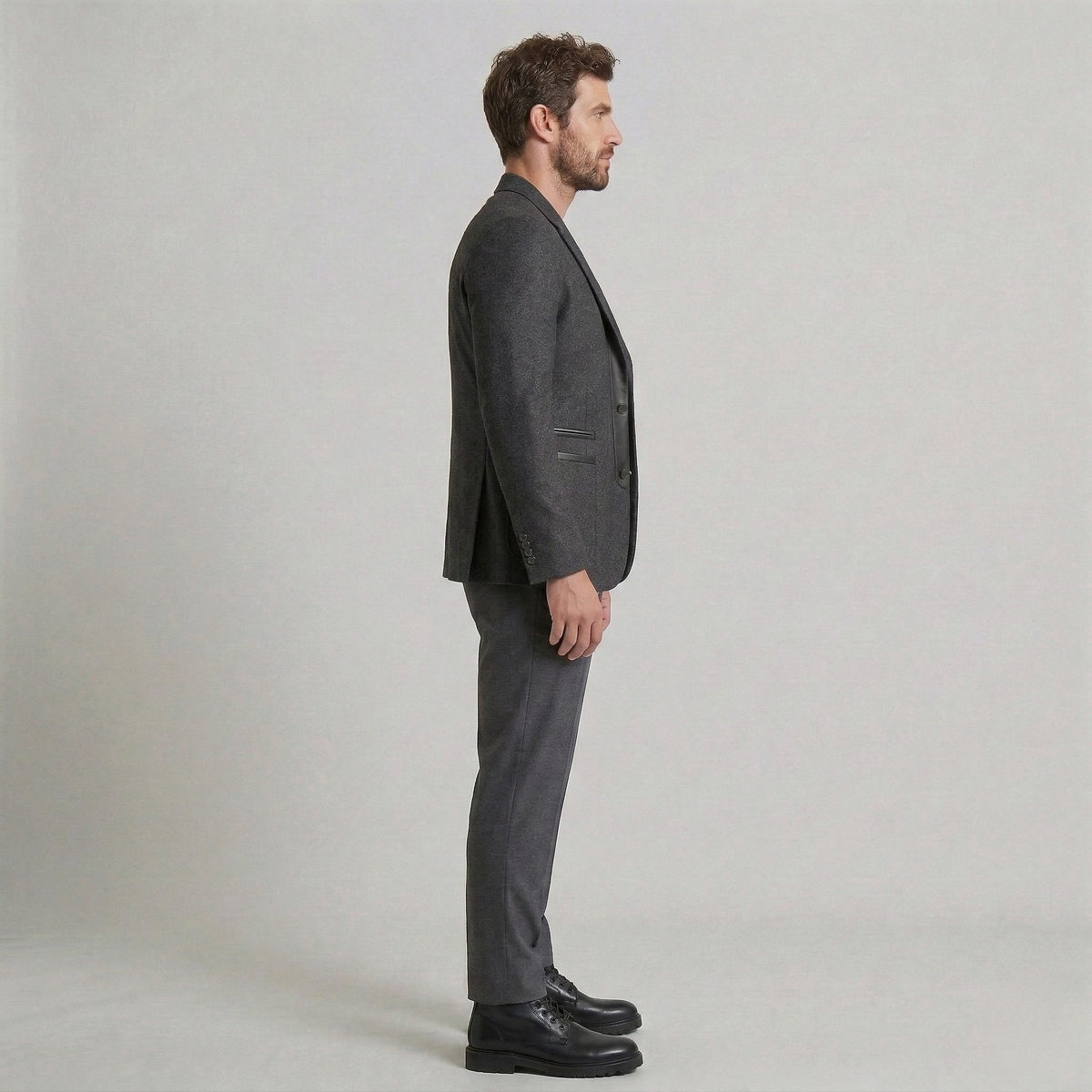 Men's Textured Tailored Blazer