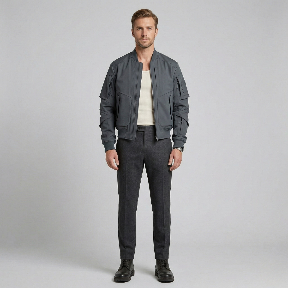 Men's Utility Bomber Jacket