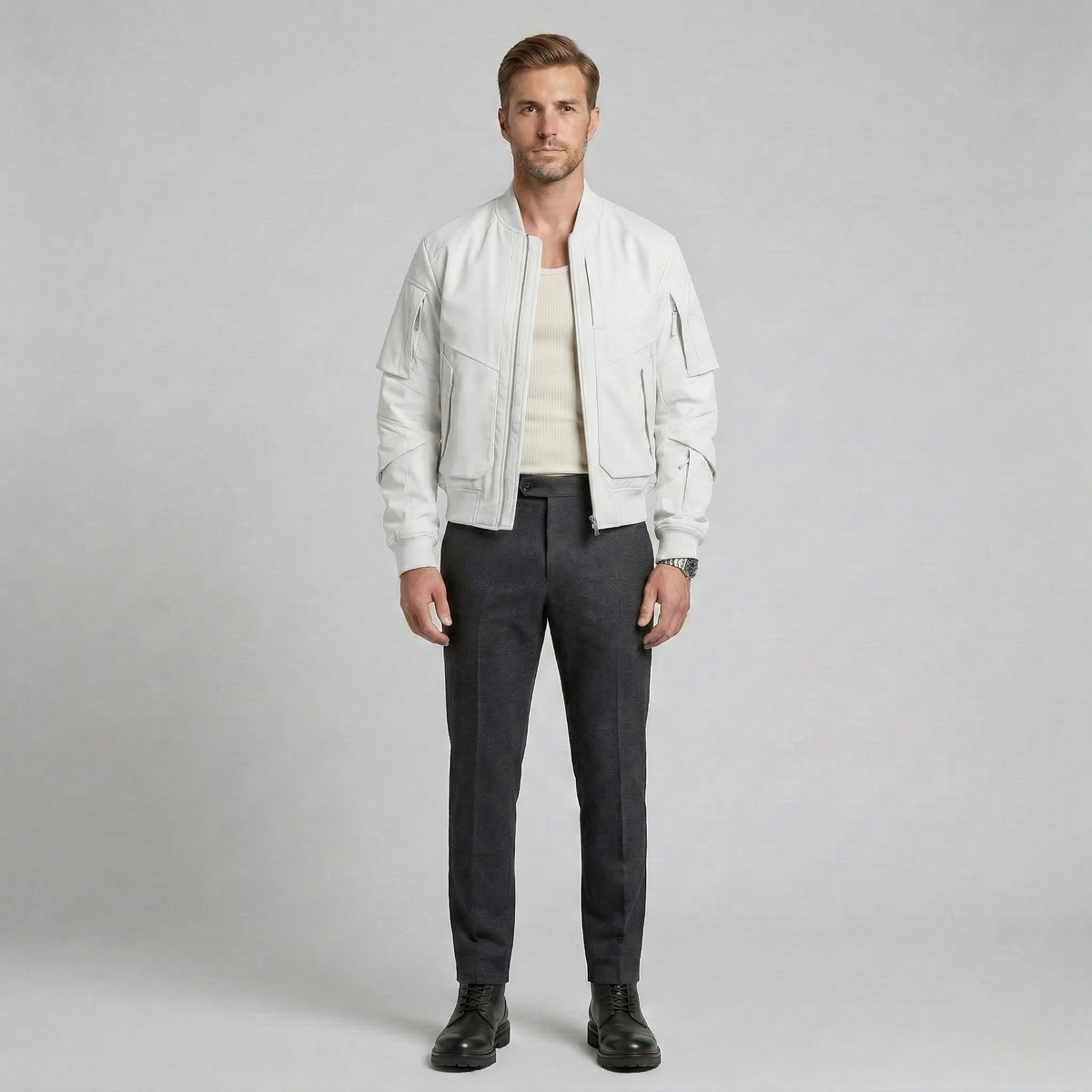 Men's Utility Bomber Jacket