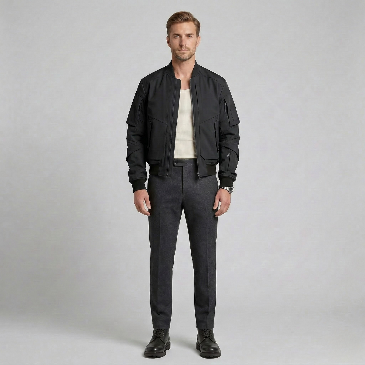 Men's Utility Bomber Jacket