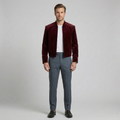 Men's Velvet-Touch Bomber Jacket