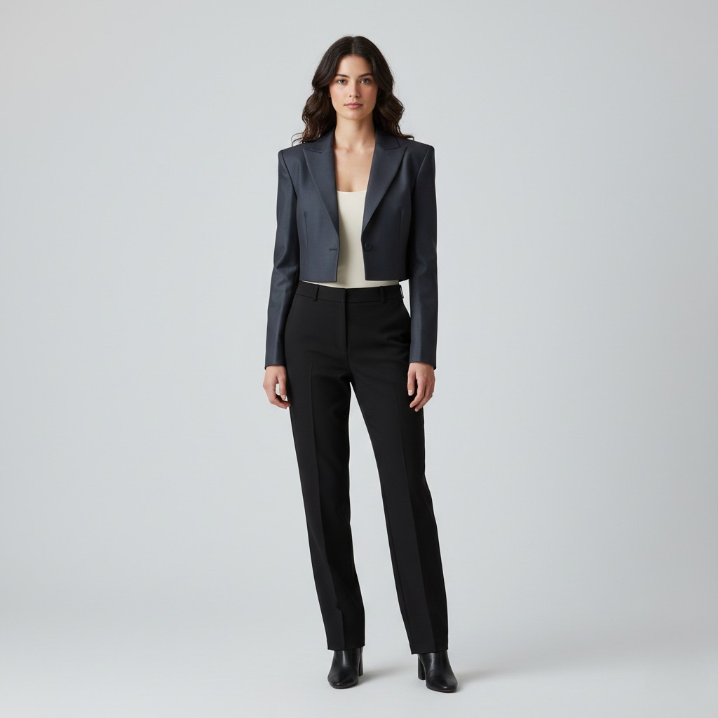 Women's Polished Cropped Blazer