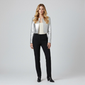 Women's Liquid-Metal Cropped Jacket